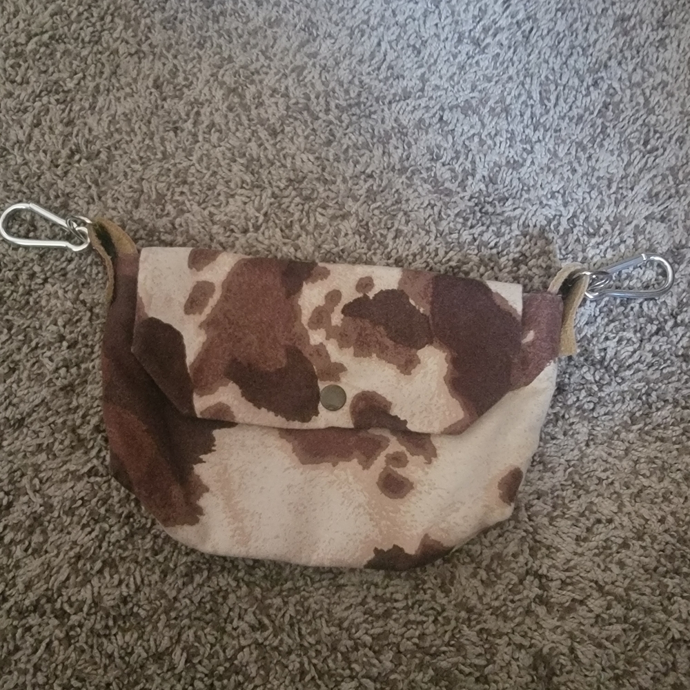 Stylish Brown and Cream Women's Bag